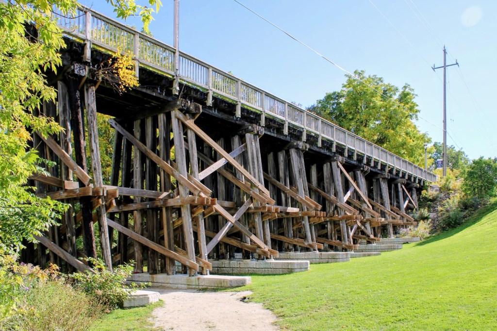 Historic Thornbury Wooden Trestle&nbsp;Bridge